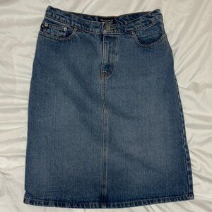Polo Ralph Lauren Denim Blue Women's Skirt